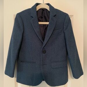 Crewcuts Boy’s Blue Wool Blazer Size 5